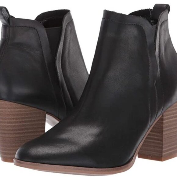 206 Collective Designer Leather Booties Size 11 NEW - Picture 3 of 7